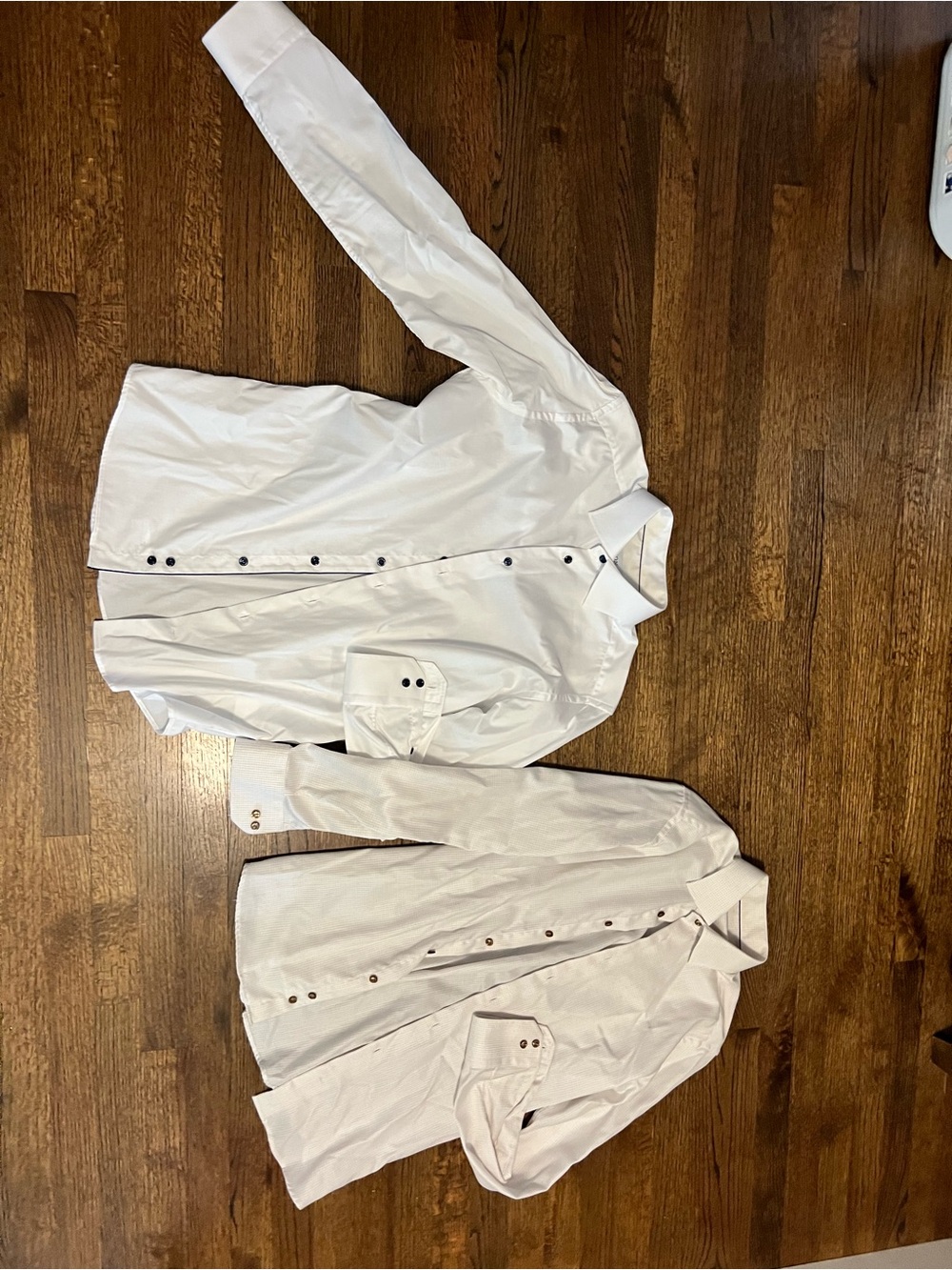 Like New/Gently Used Eton White Long-Sleeve Dress Shirt - Classic Button Front